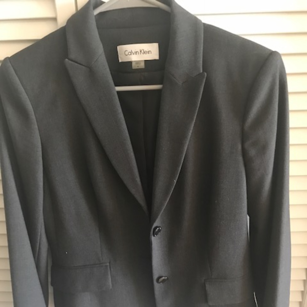Calvin Klein Grey Blazer